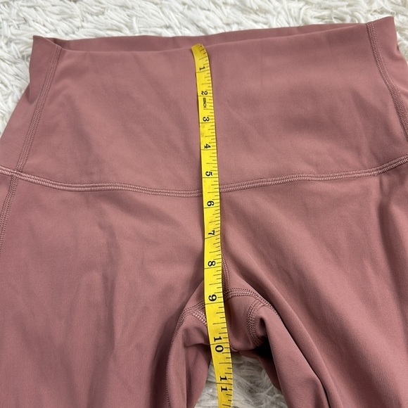 Lululemon Wunder Under HR Crop 23" *Updated Scallop Full-On Luxtreme Spiced Chai - Picture 5 of 8